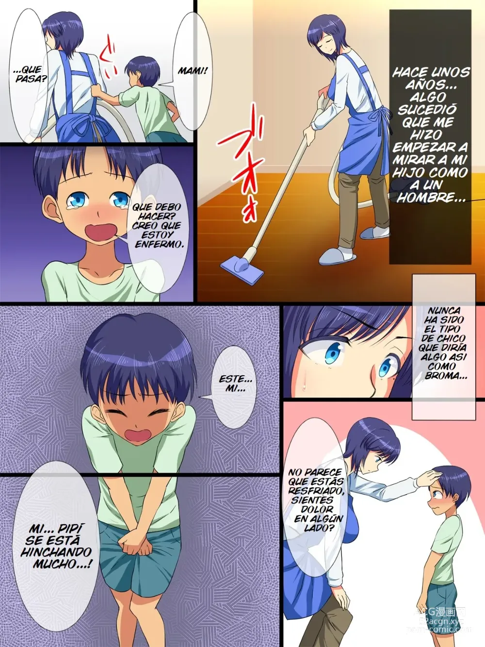 Page 10 of doujinshi Hahabote! Dougan Kyonyuu Okaasan ga Musuko ni Haramasarete Shiawase ni Naru Hanashi