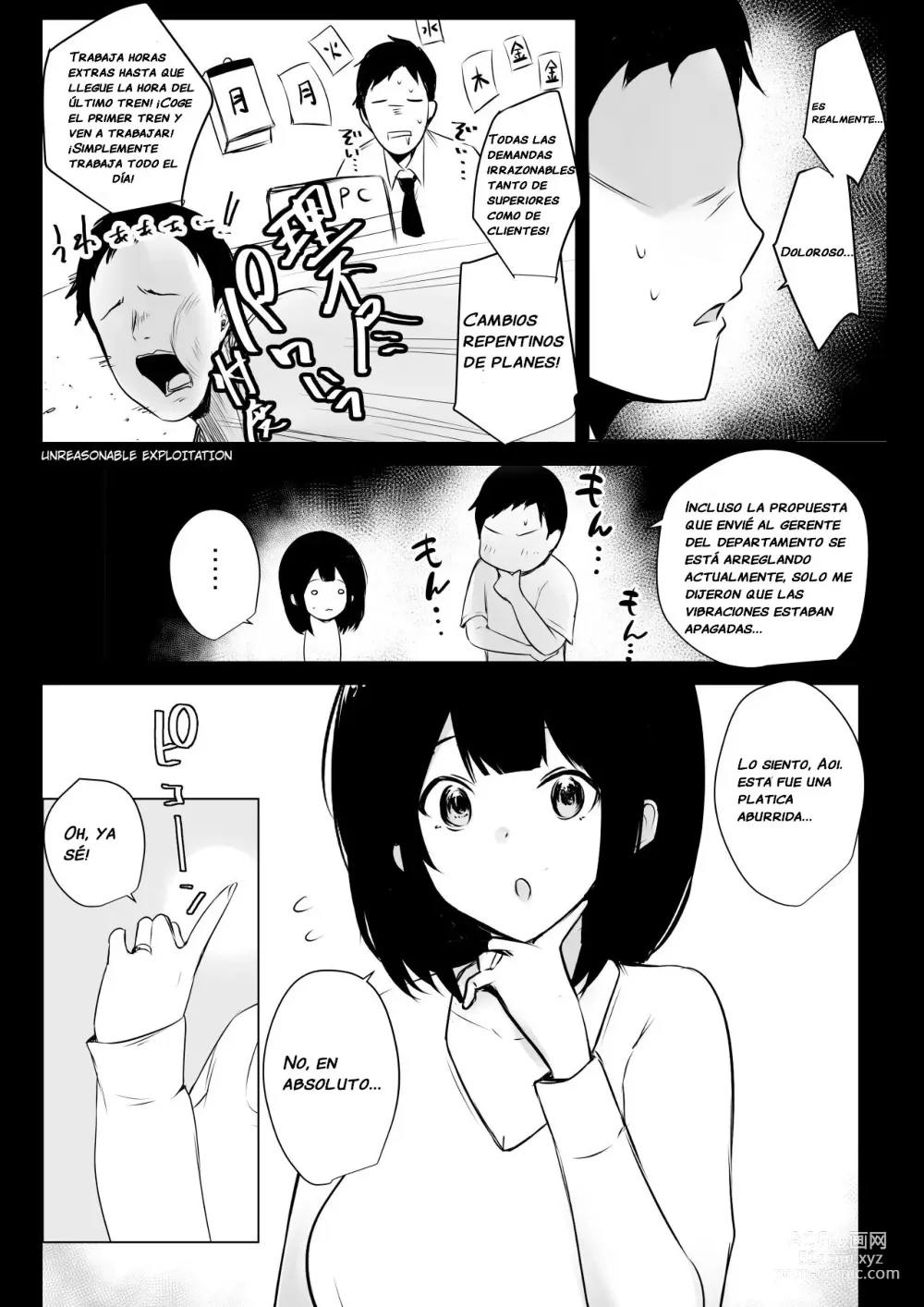 Page 4 of doujinshi Vi a una esposa de preparatoria de grandes pechos que solo deja que otro hombre la mime y abrace 5.