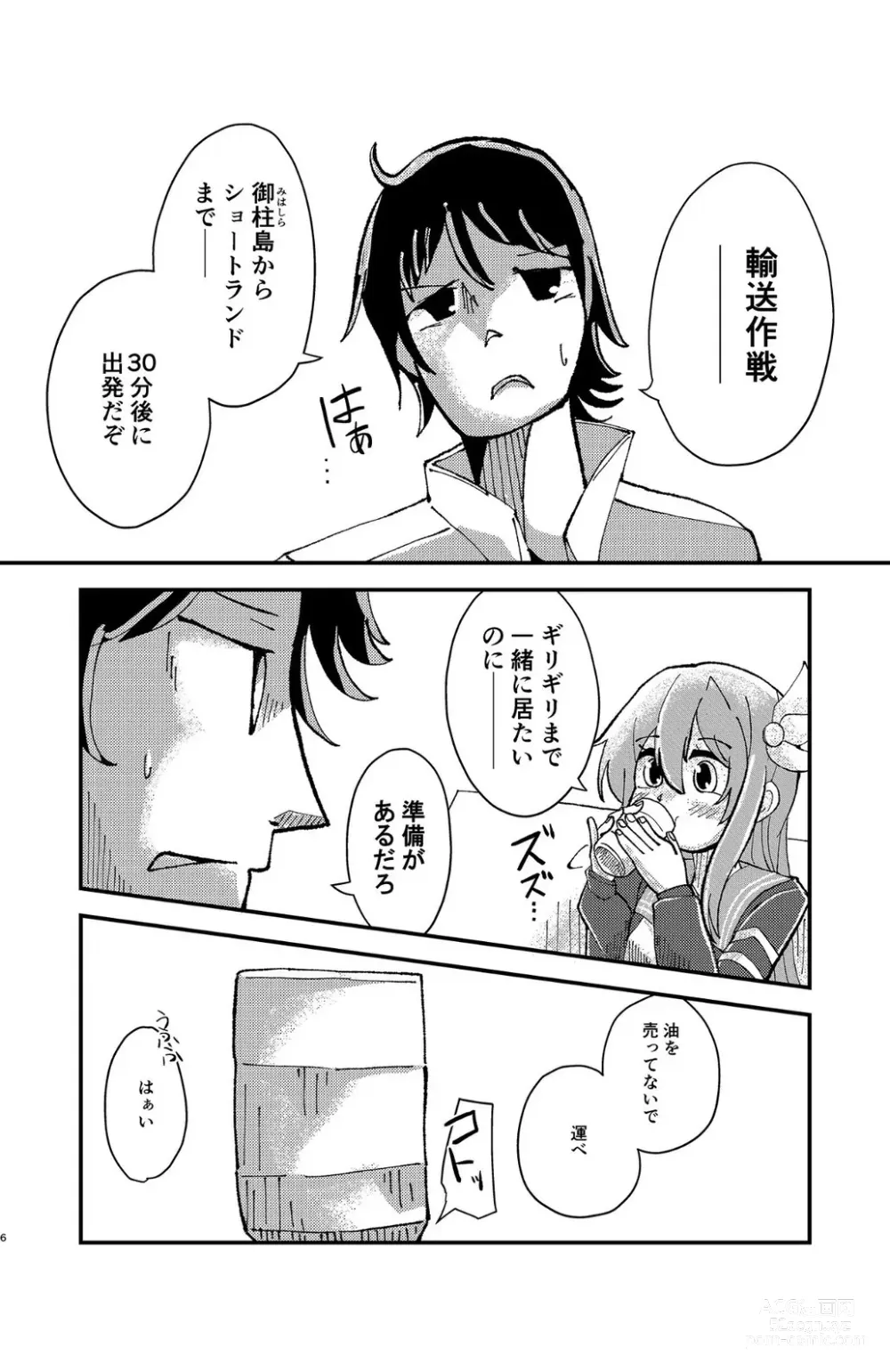 Page 5 of doujinshi Kisaragi  Oil Shock
