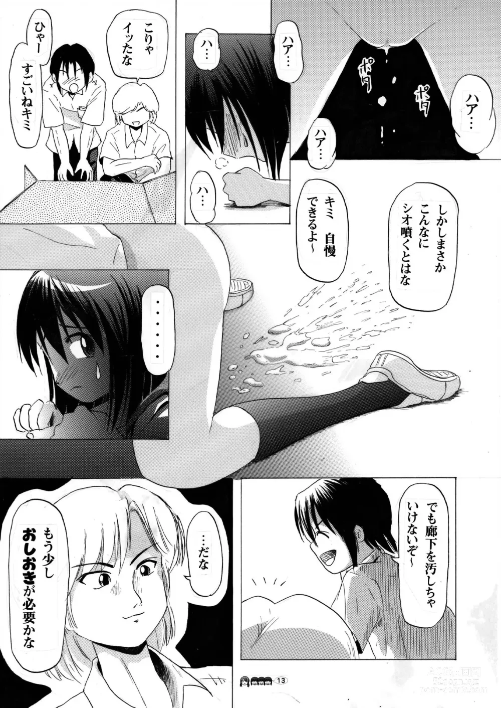 Page 13 of doujinshi Sachina no Koukou Nikki 3
