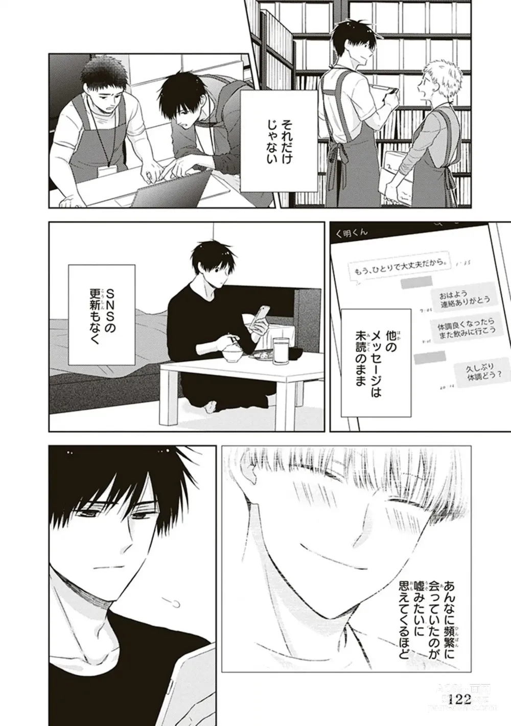 Page 124 of manga BL Mangaka-kun, Ecchi na xx o Suru