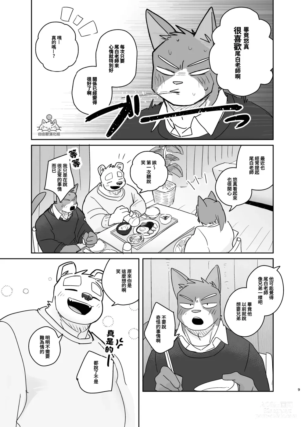 Page 8 of doujinshi 專屬你的幹勁開關2