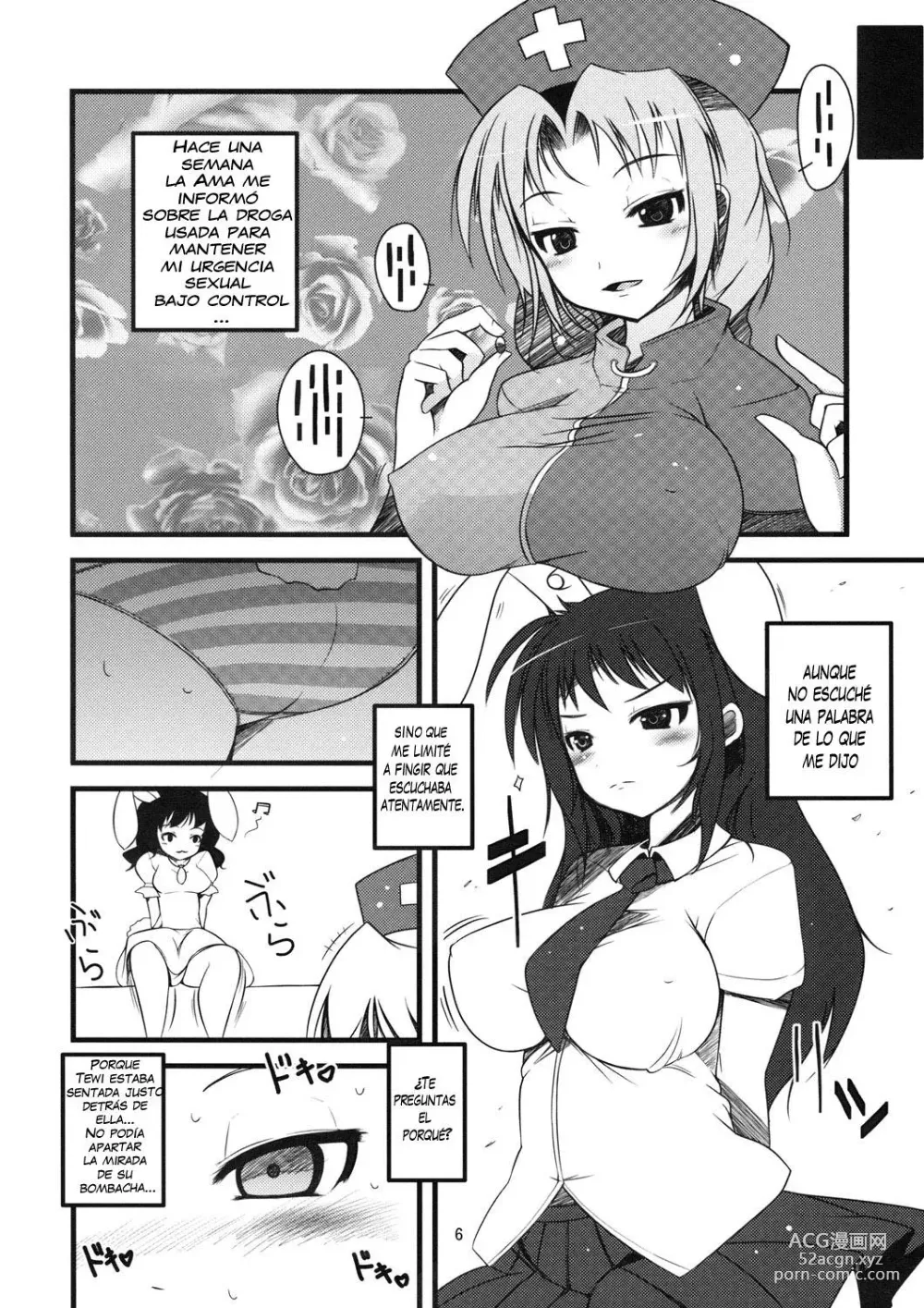 Page 5 of doujinshi Inaba no Ero Usagi