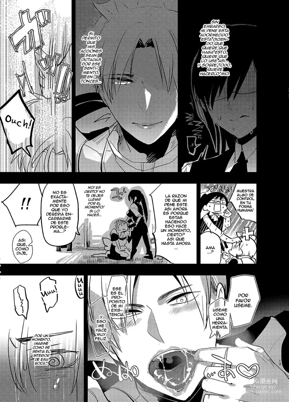 Page 12 of doujinshi Futanari Onna Saniwa x Katana no Ero Hon 2