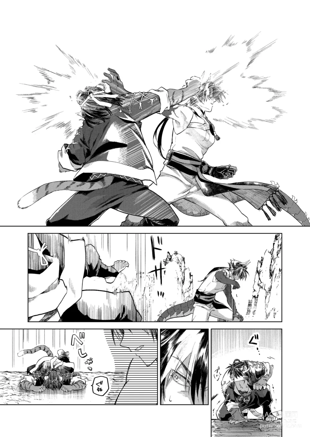Page 9 of doujinshi 虎龙戏画