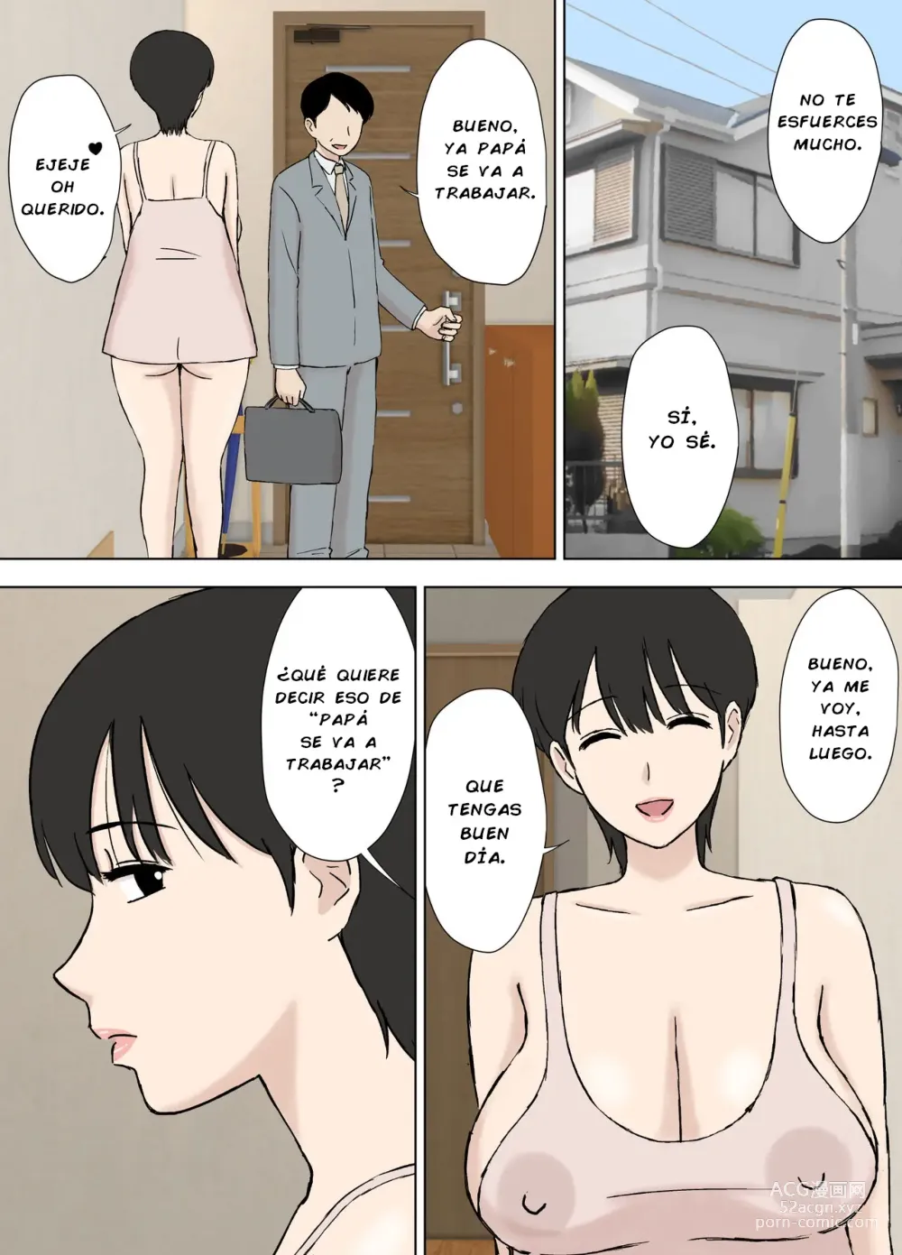 Page 30 of doujinshi Juujun Mama no Chizuru-san to Otto no Tsurego La Obediente Chizuru y su hijastro