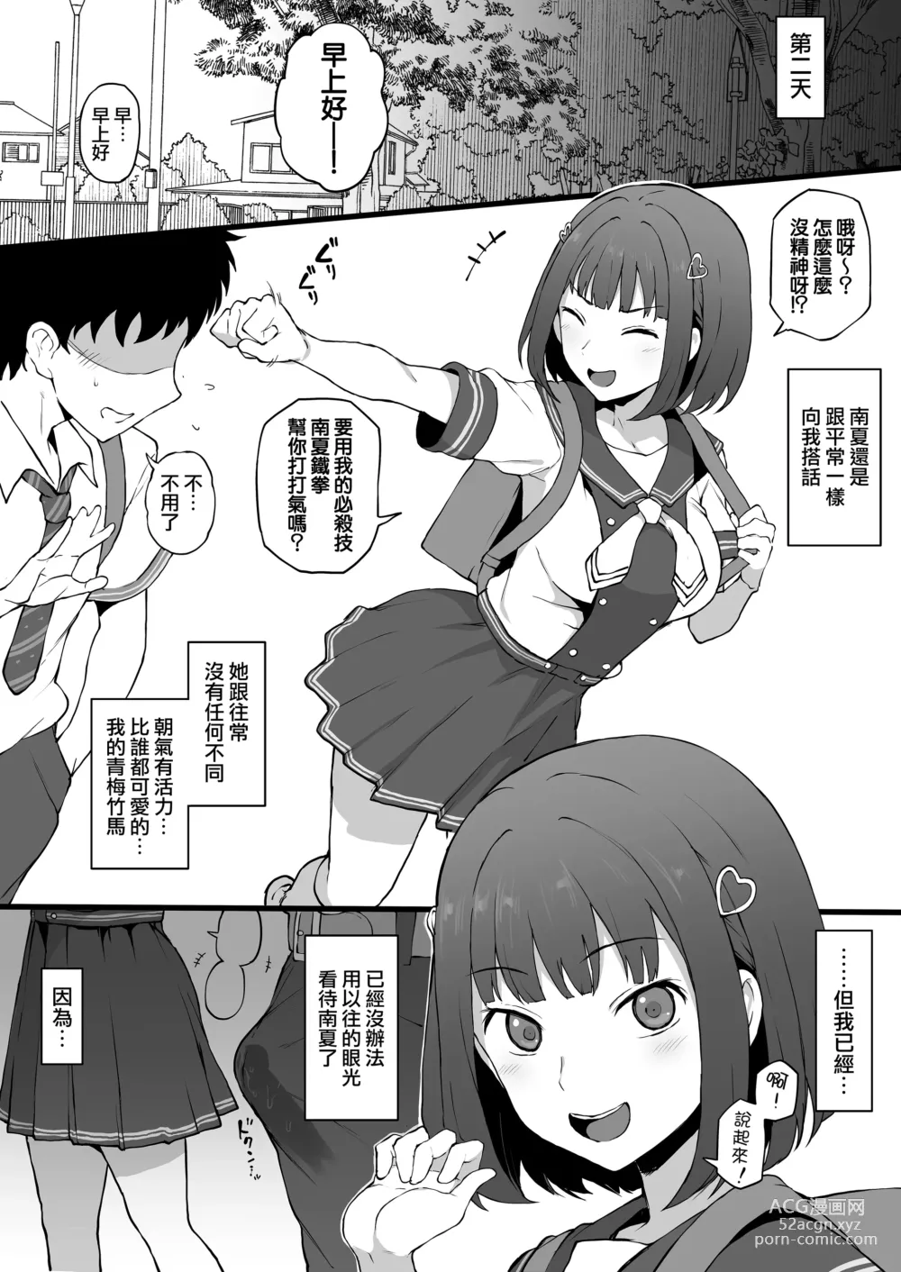 Page 8 of doujinshi Yarichin♂kara Imouto to Osananajimi no Honnou Mukidashi na Shashin o Katte Shikoru Hon