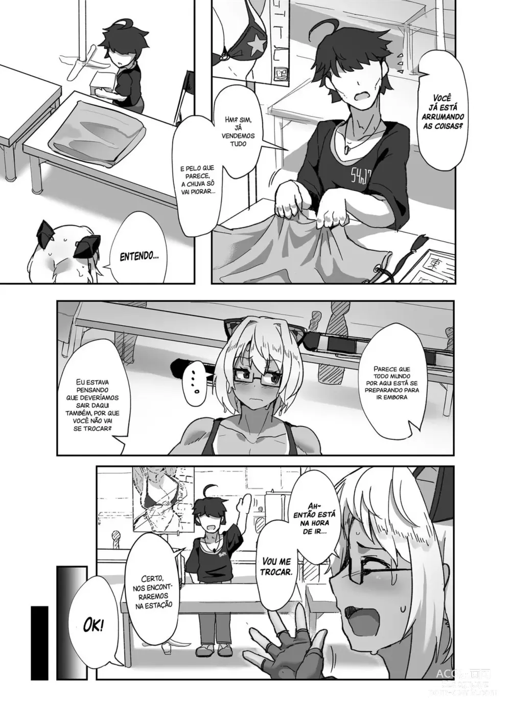 Page 4 of doujinshi Fazendo Sexo com Minha Namorada Cosplayer Depois de um Evento 2