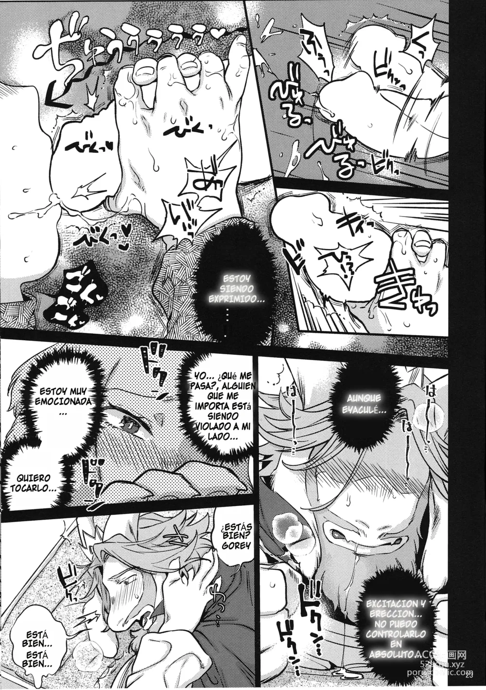 Page 22 of doujinshi Ouzoku no Kabeshiri