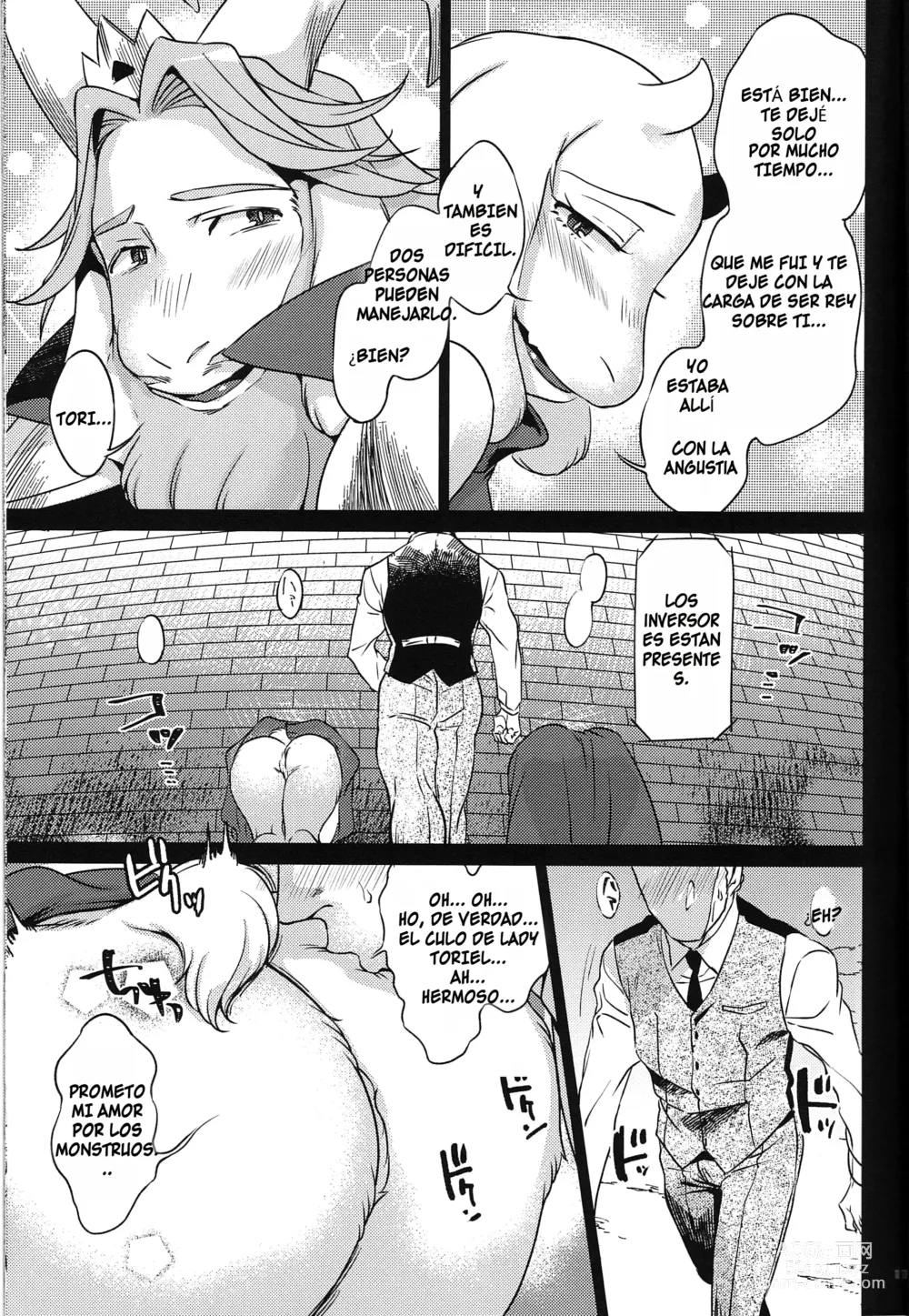 Page 10 of doujinshi Ouzoku no Kabeshiri