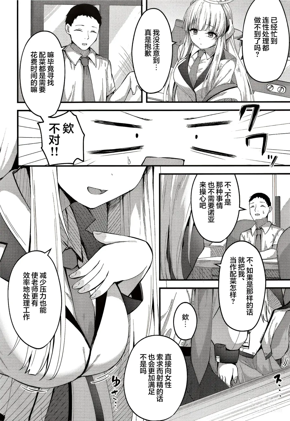 Page 5 of doujinshi 性处理NOR游戏