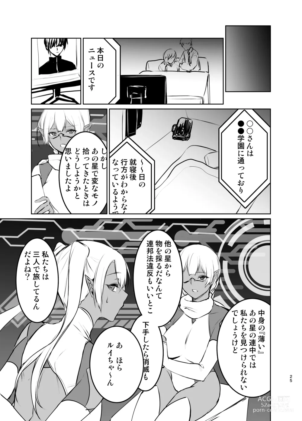 Page 24 of doujinshi Saa Watashitachi no Nakama ♀ ni Nari Nasai