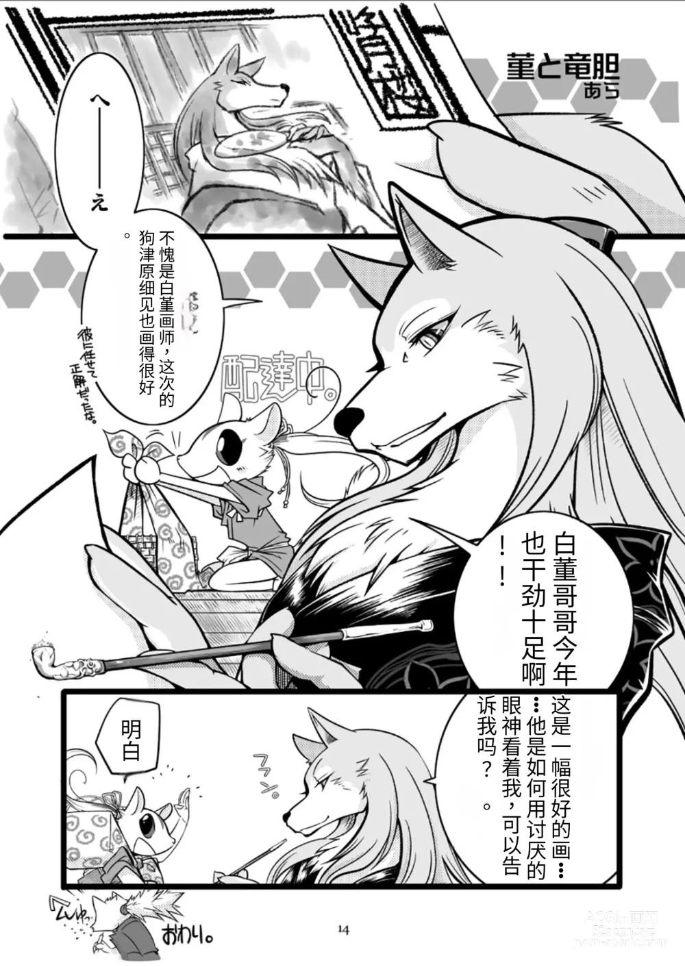 Page 14 of doujinshi 狗津原细见