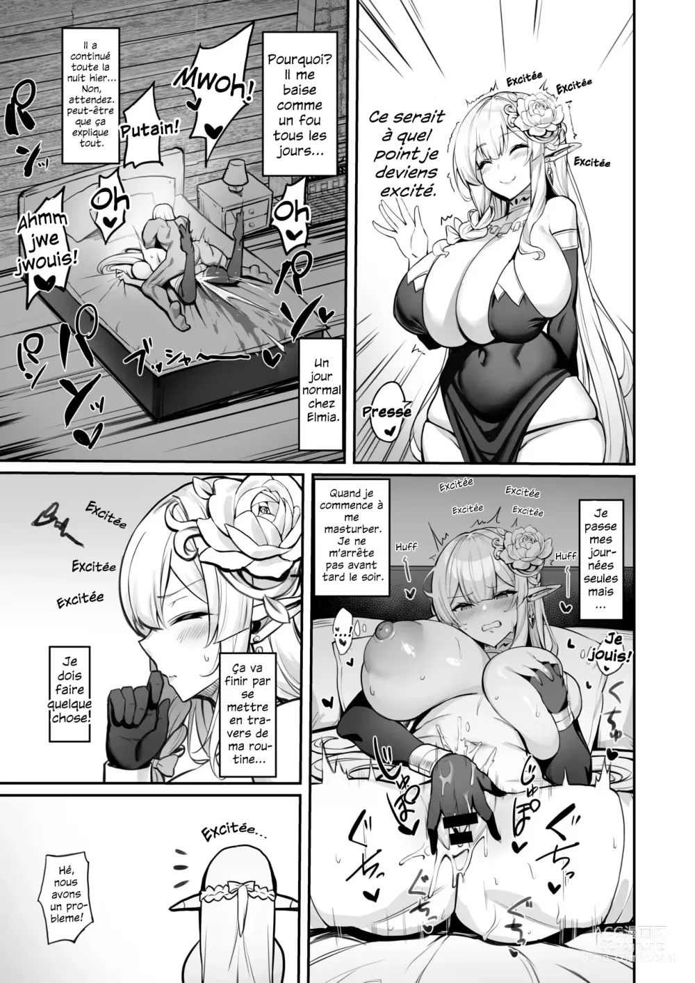 Page 5 of doujinshi Le manga d'une Elfe mariée frustrée
