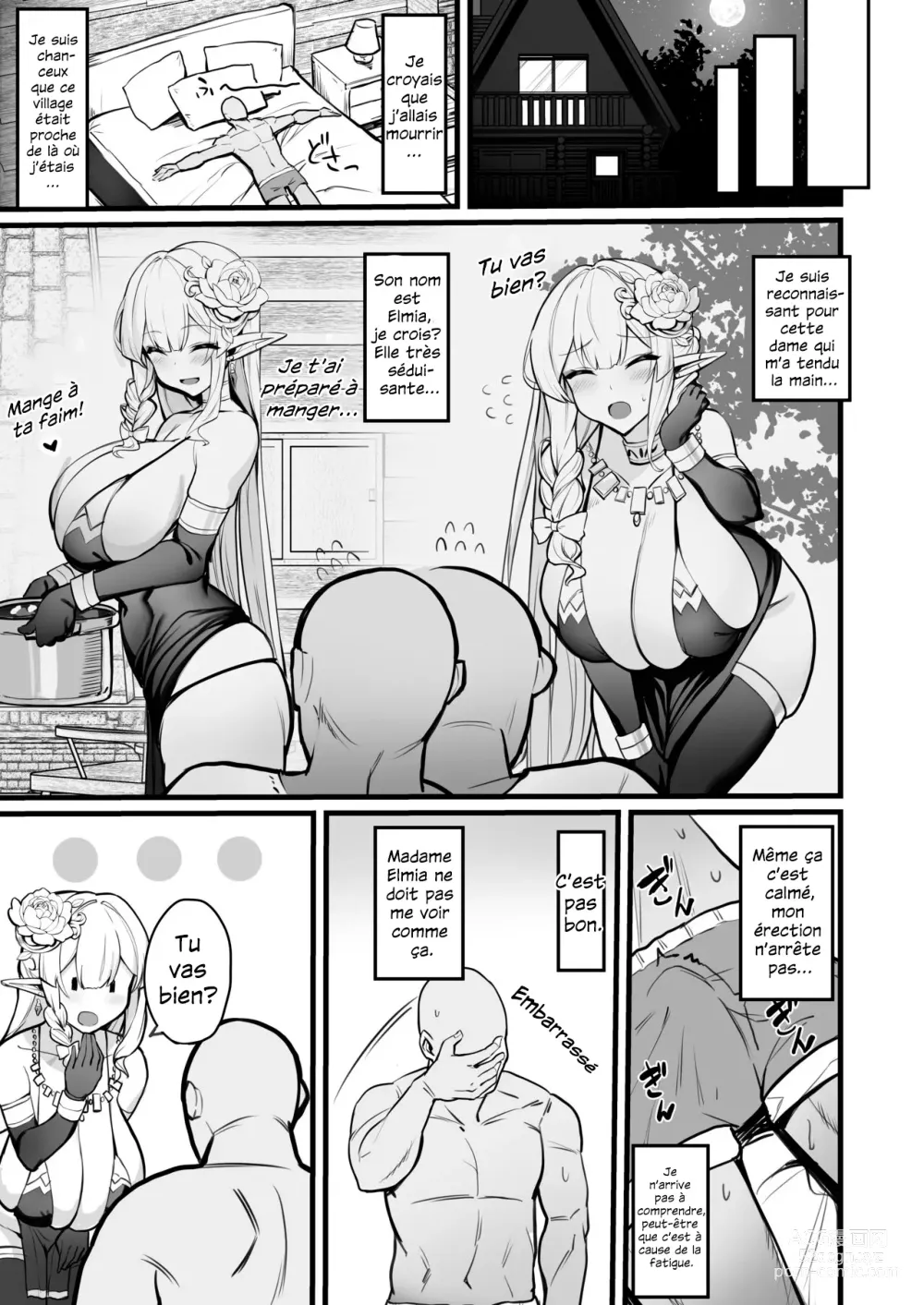 Page 7 of doujinshi Le manga d'une Elfe mariée frustrée