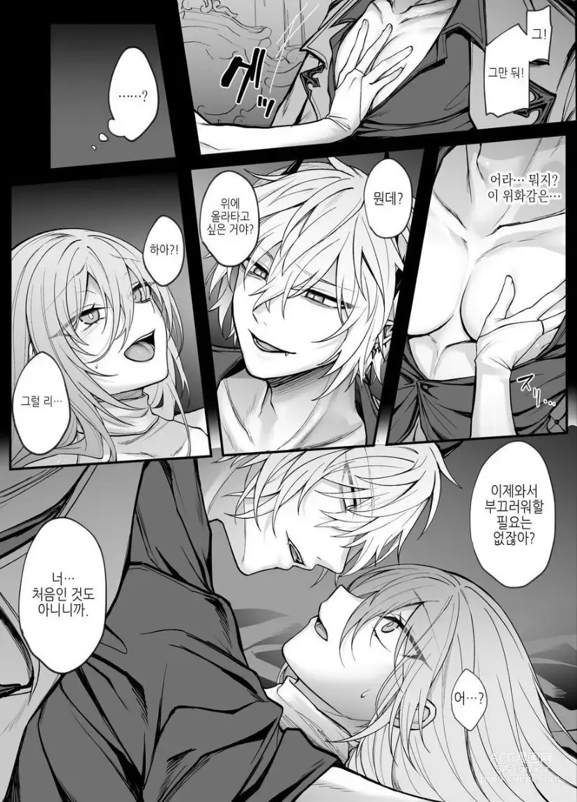 Page 10 of doujinshi Shinda to Omotte ita Osananajimi ga Maou ni Natte imashita.