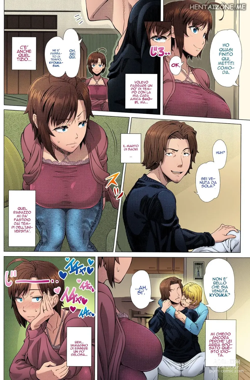Page 4 of manga Si sta Adattando alla tua Forma (decensored)
