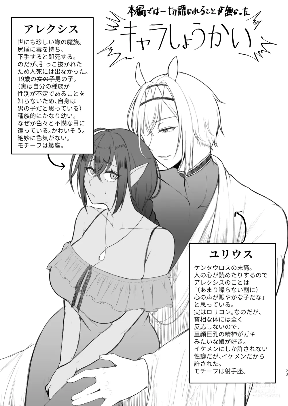 Page 21 of doujinshi Mazoku-kun (Mato) wa Kaeritai