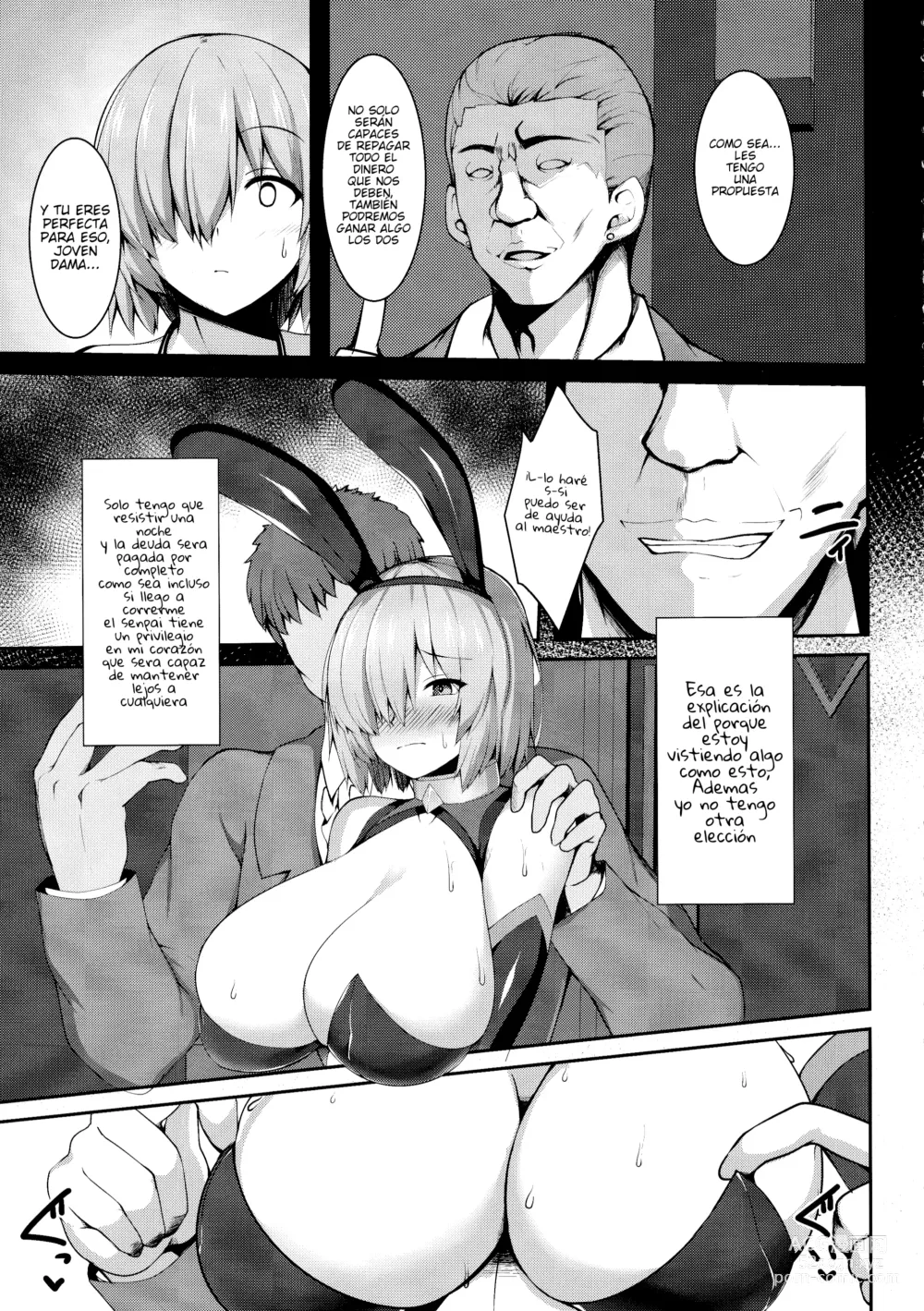 Page 4 of doujinshi Sexo en el casino con mash para pagar su deuda