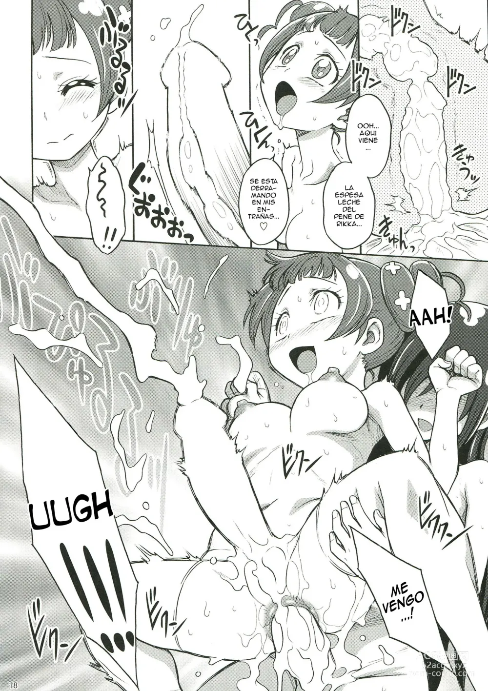 Page 18 of doujinshi Dokidoki! Futanari Otomari Kai