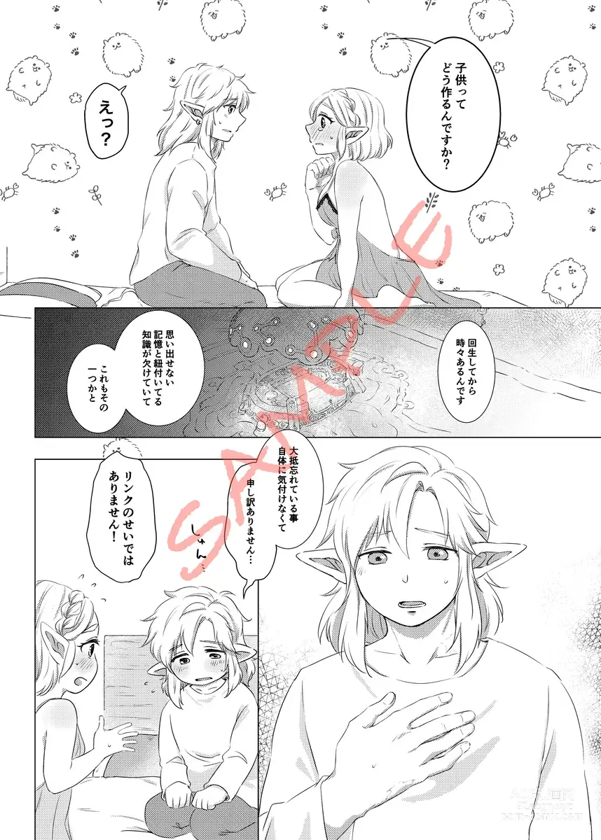 Page 6 of doujinshi 2/ 11 Shinkan `oshiete! Zeruda sensei sanpuru