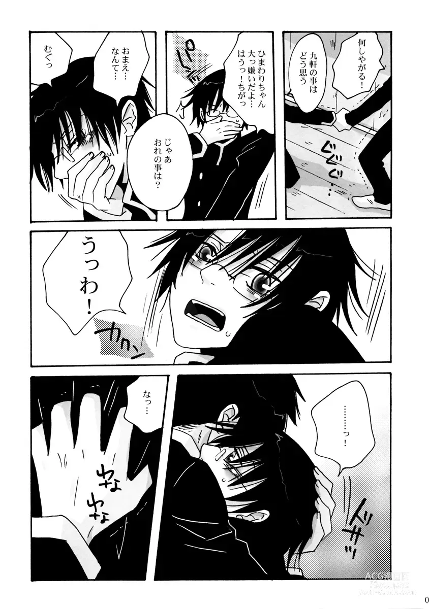 Page 9 of doujinshi Dame!