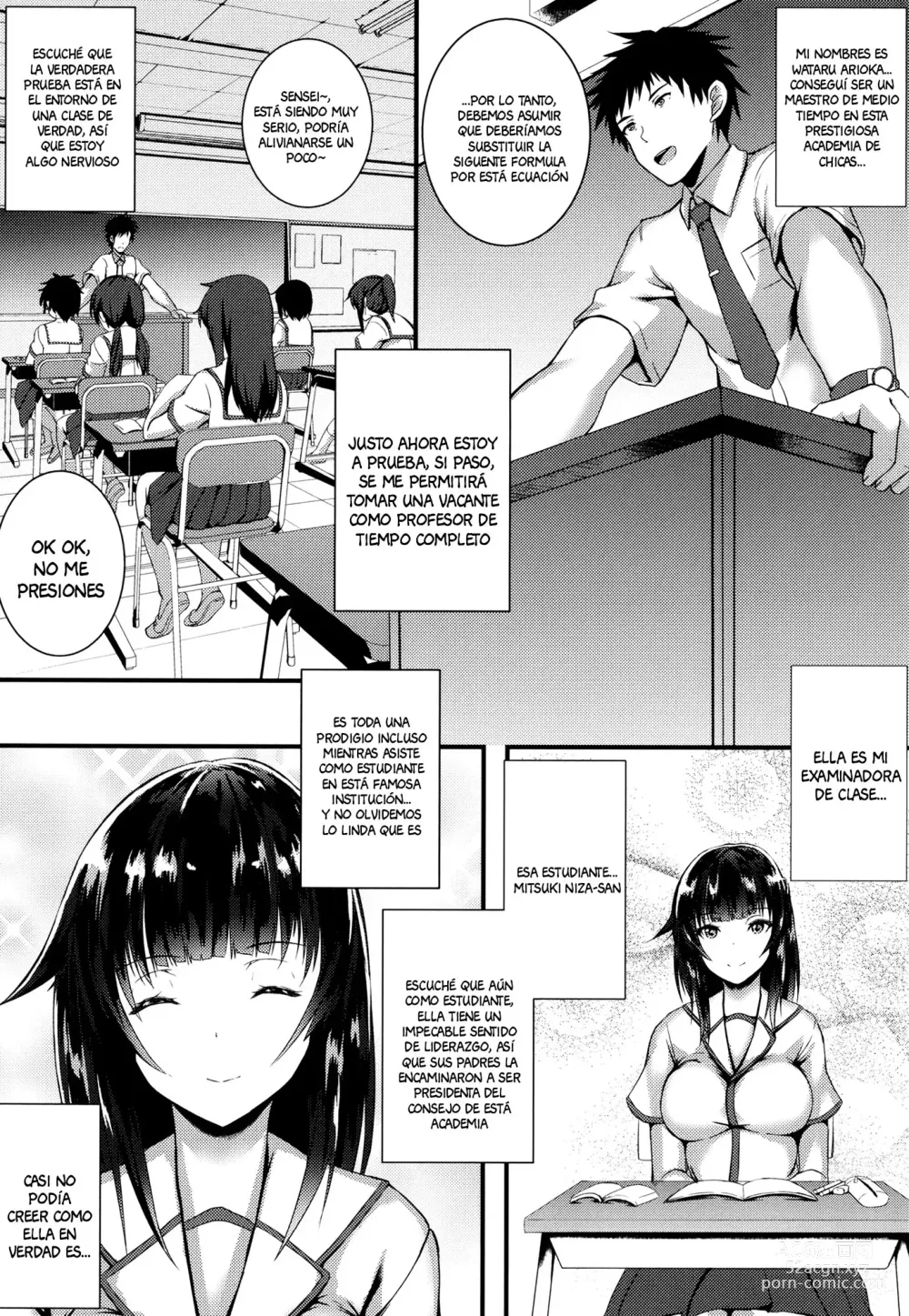 Page 2 of manga Promiscuous Student