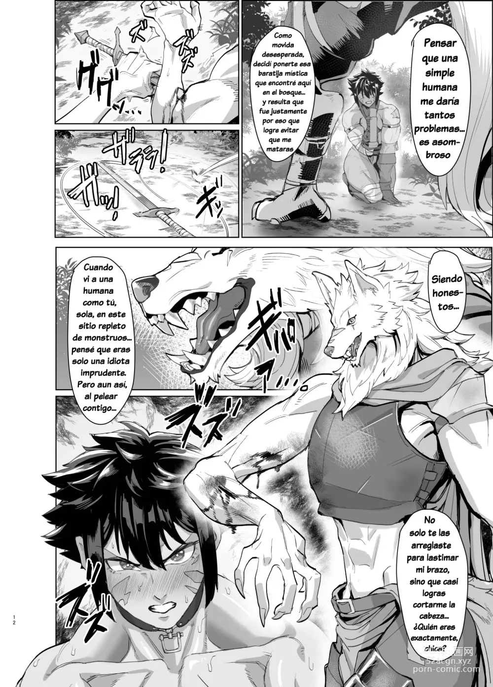 Page 11 of doujinshi Una Mujer Guerrera en Problemas