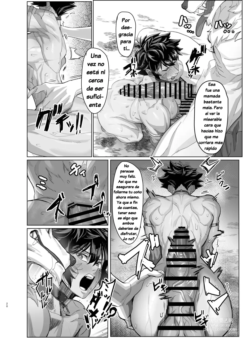 Page 19 of doujinshi Una Mujer Guerrera en Problemas
