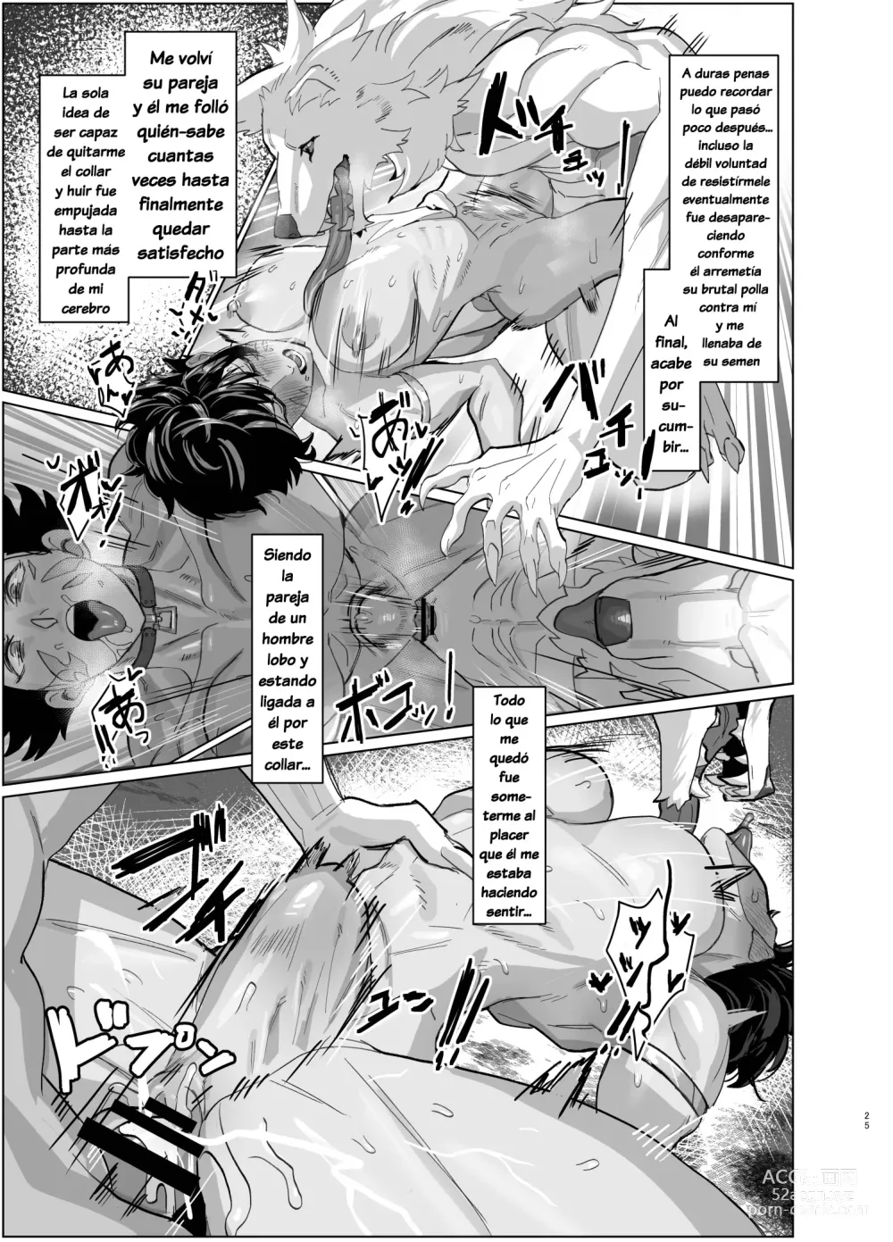 Page 24 of doujinshi Una Mujer Guerrera en Problemas