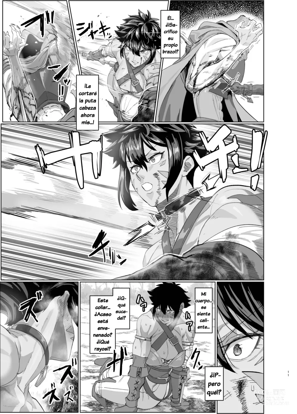 Page 10 of doujinshi Una Mujer Guerrera en Problemas