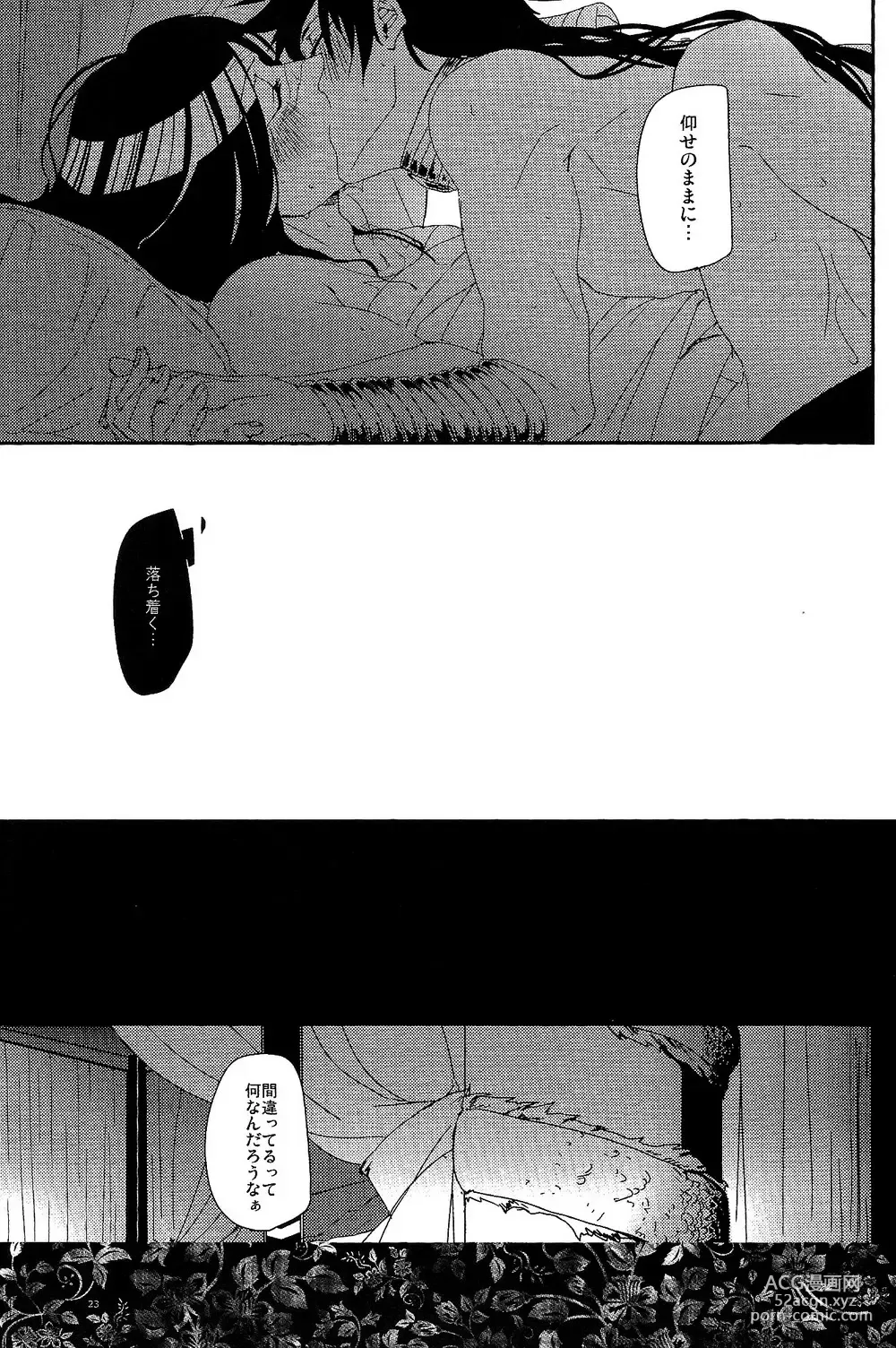 Page 22 of doujinshi GOLDEN ERROR