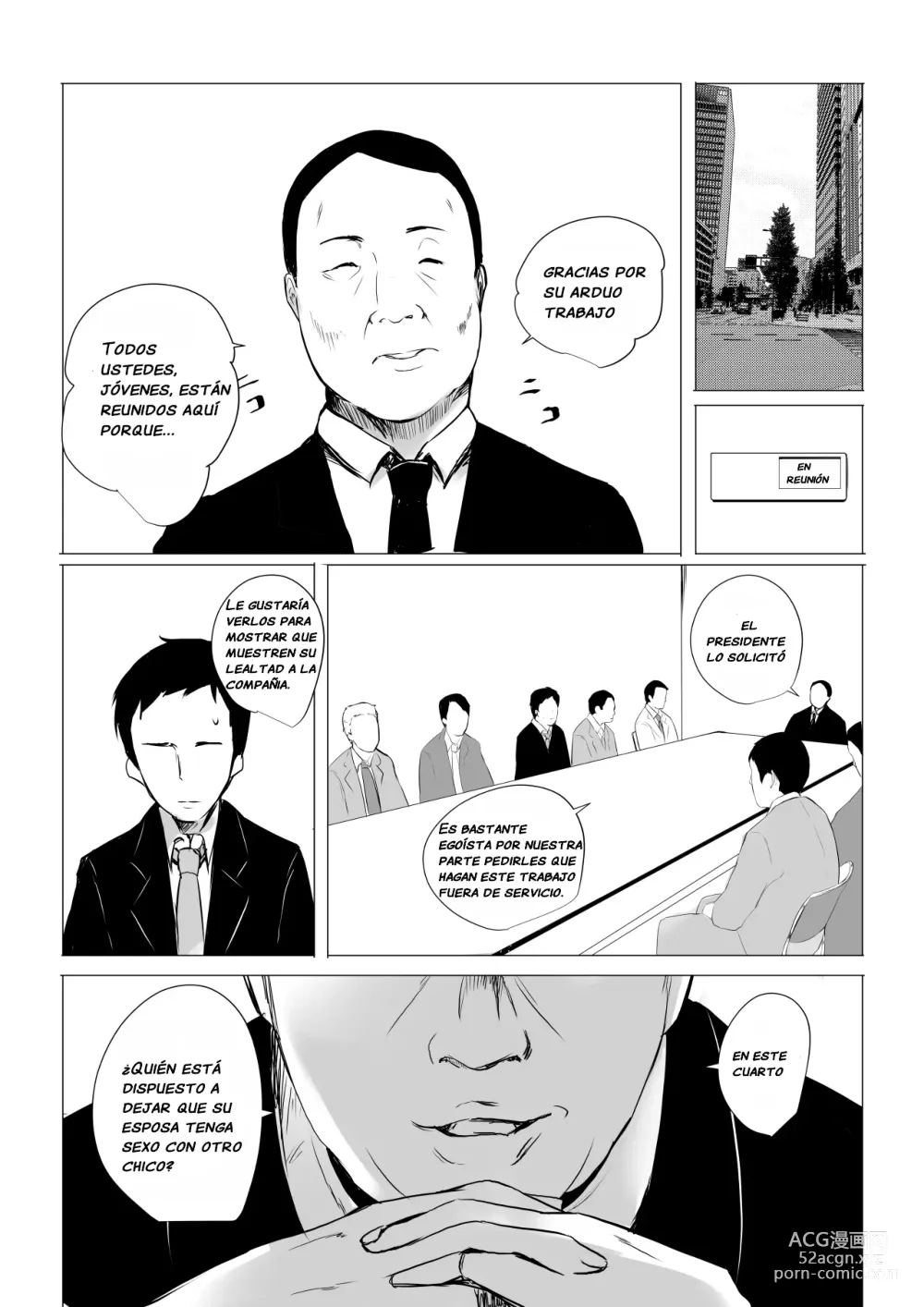 Page 3 of doujinshi Vi a una esposa de preparatoria de grandes pechos que solo deja que otro hombre la mime y abrace 3.
