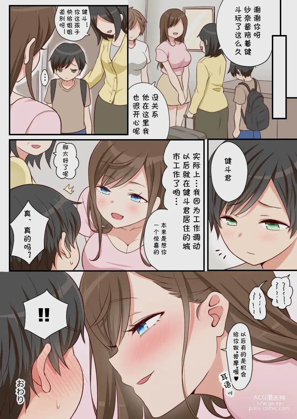 Page 24 of doujinshi Itoko no Onee-chan ni Ecchi na Massage o Sareru Hanashi