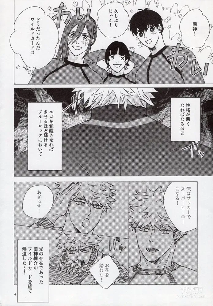 Page 3 of doujinshi Uruse—! Shirane—! Migiashi Power Middle!
