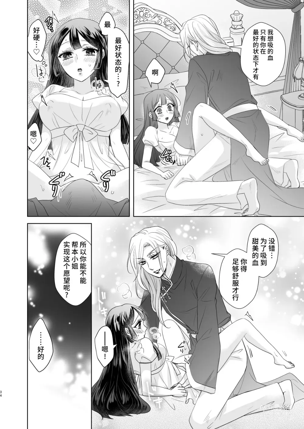 Page 33 of doujinshi 男大姐♂吸血鬼和少女