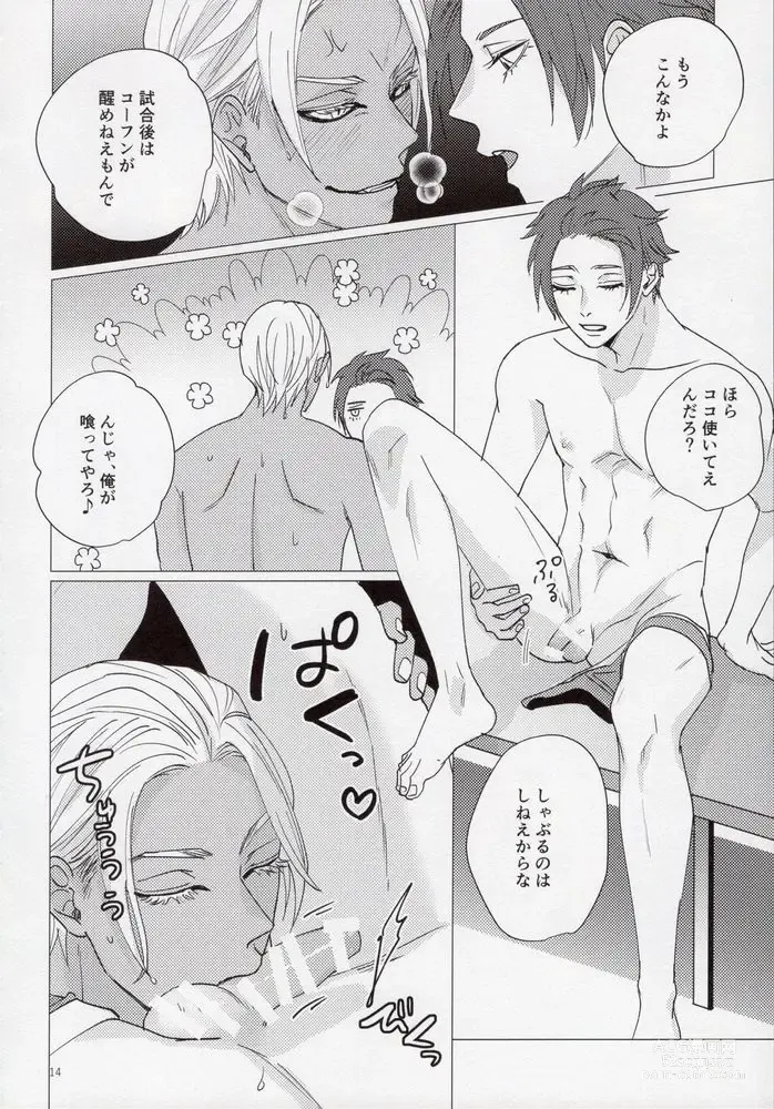 Page 13 of doujinshi Cinderella wa niku o hamu