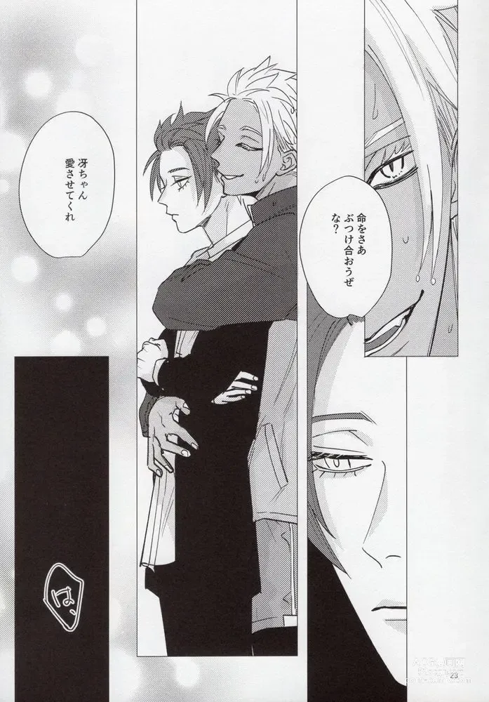 Page 22 of doujinshi Cinderella wa niku o hamu