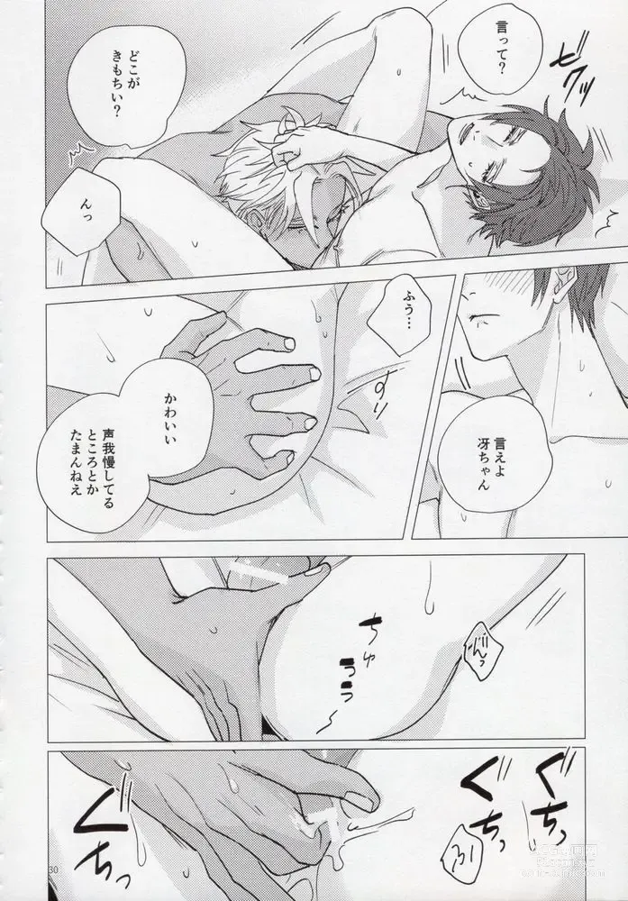 Page 29 of doujinshi Cinderella wa niku o hamu