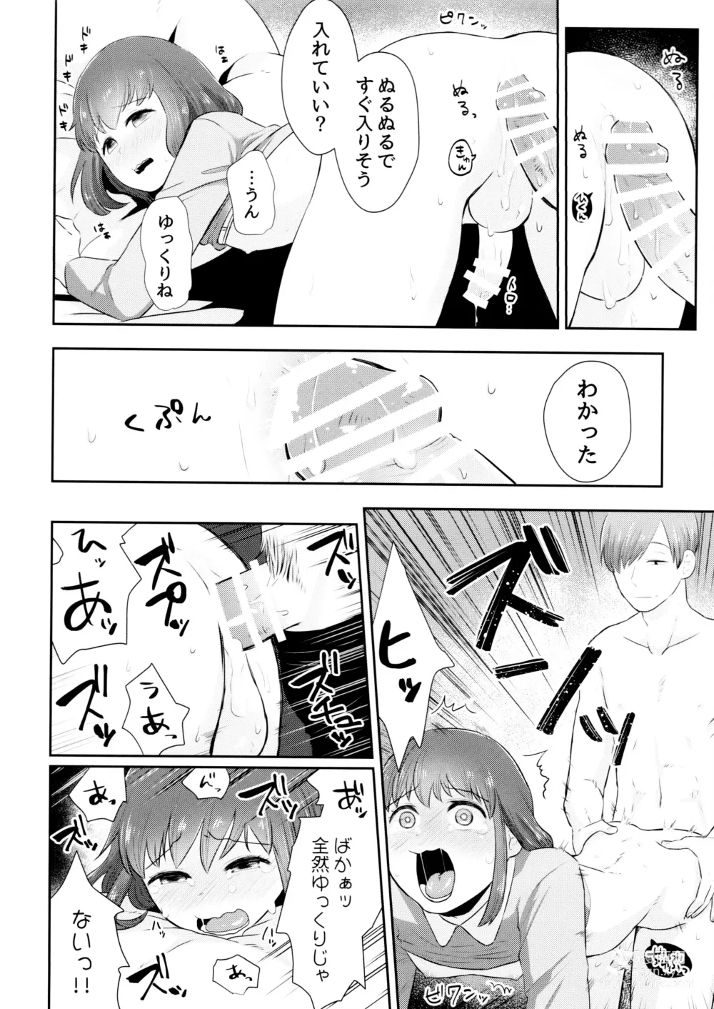 Page 13 of doujinshi AtsuTodo Jihen