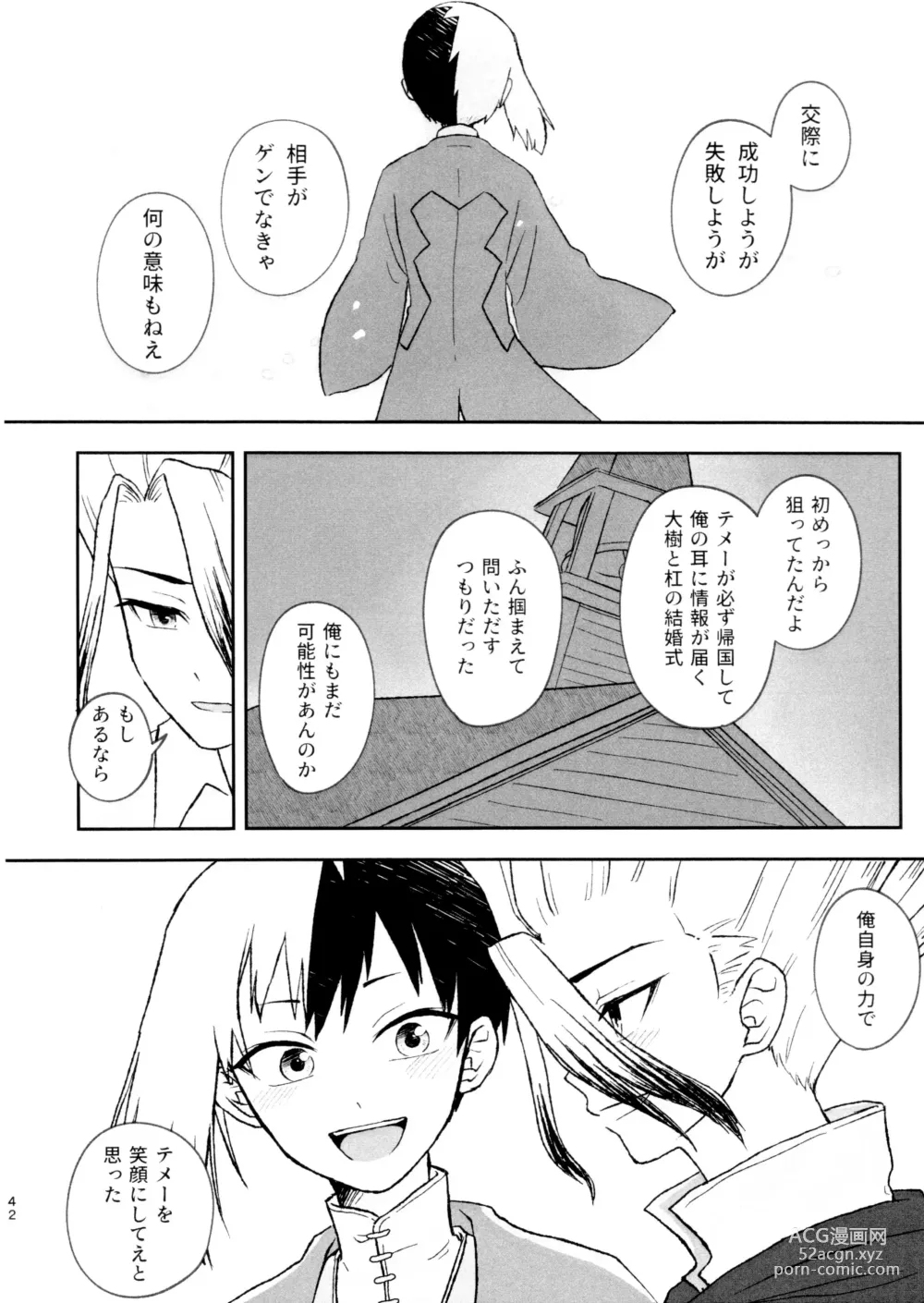 Page 42 of doujinshi Banana wa Osake de Sounyuurimasu ka?