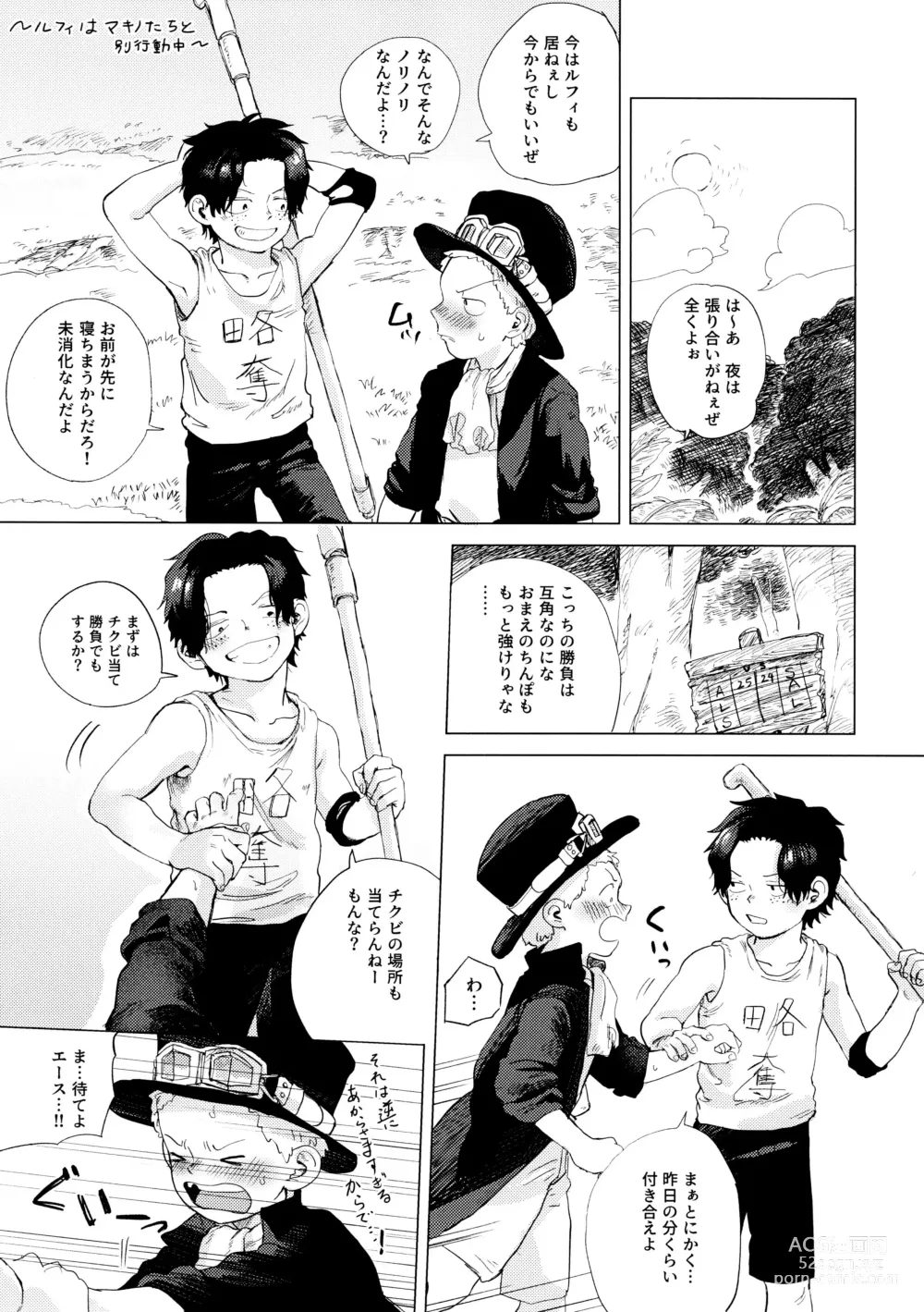 Page 17 of doujinshi Ore to Shoubu Shiyou Ze?
