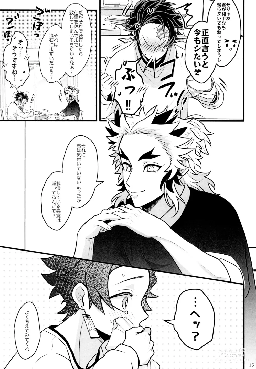 Page 15 of doujinshi Ore Seitsuu