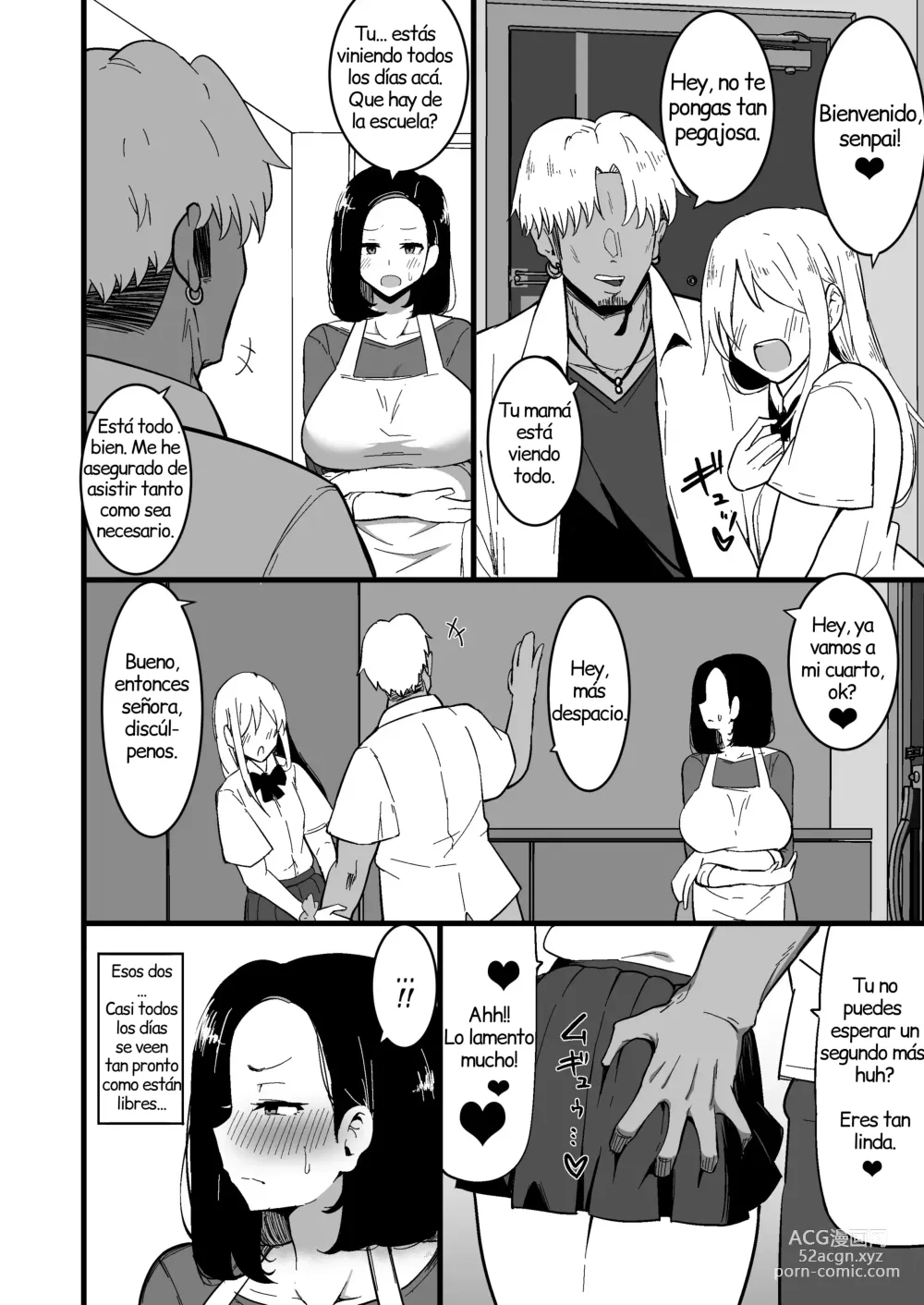 Page 6 of doujinshi Una madre que se enamora del novio de su hija 2