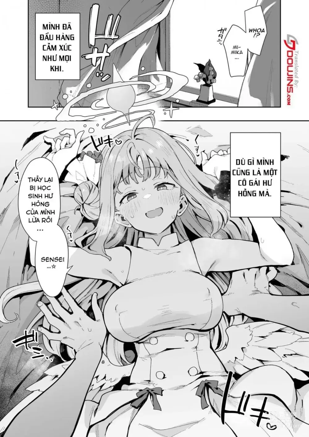 Page 2 of doujinshi Mika muốn bị đạo tàn bụ