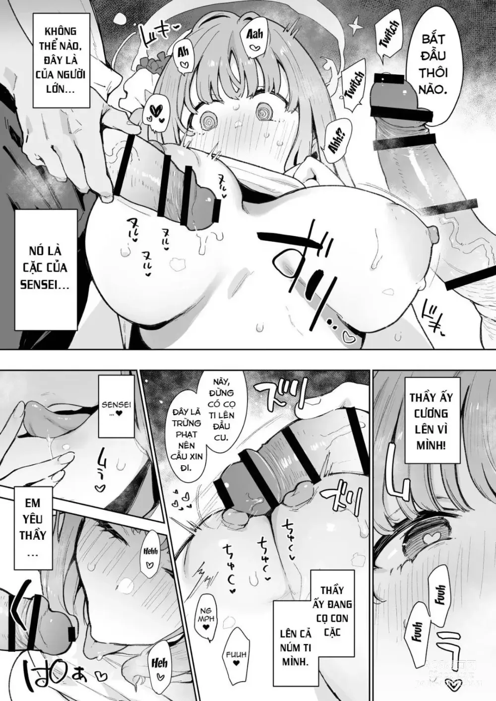 Page 12 of doujinshi Mika muốn bị đạo tàn bụ
