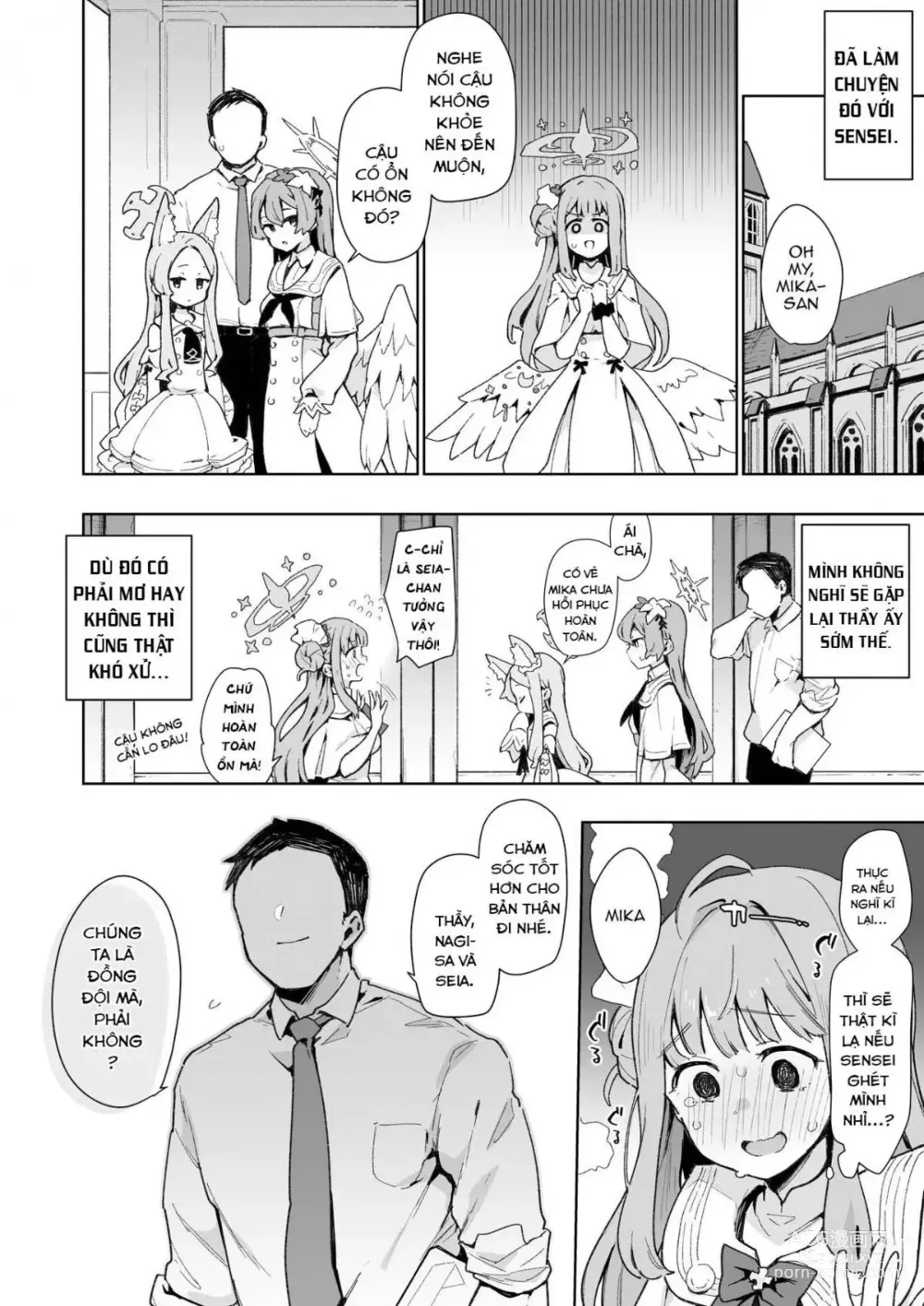 Page 9 of doujinshi Mika muốn bị đạo tàn bụ