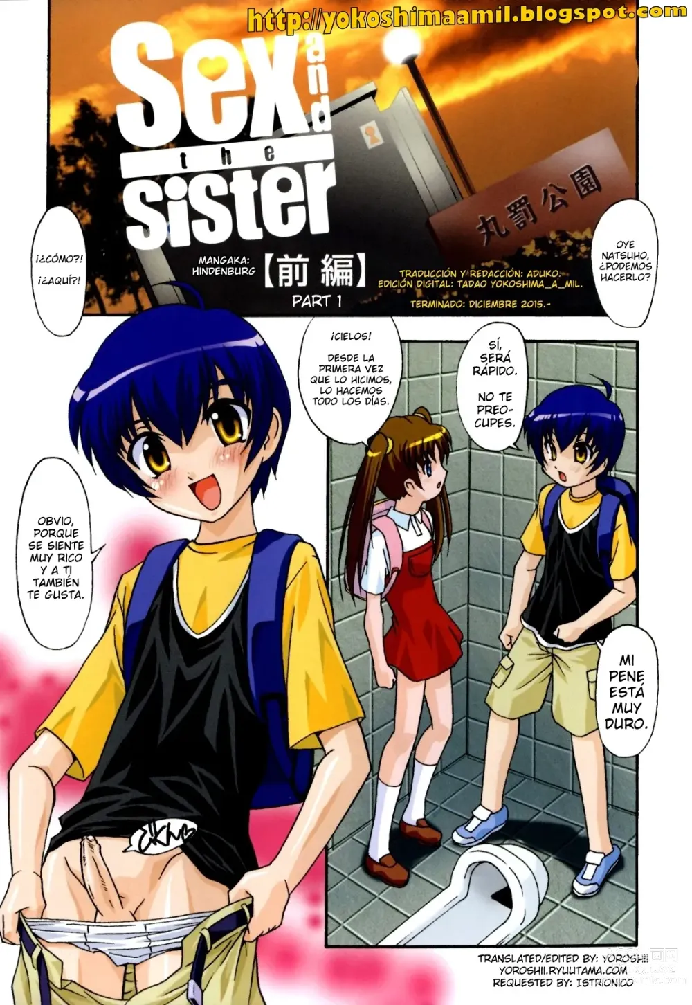 Page 1 of manga Sex and the Sister Zenpen