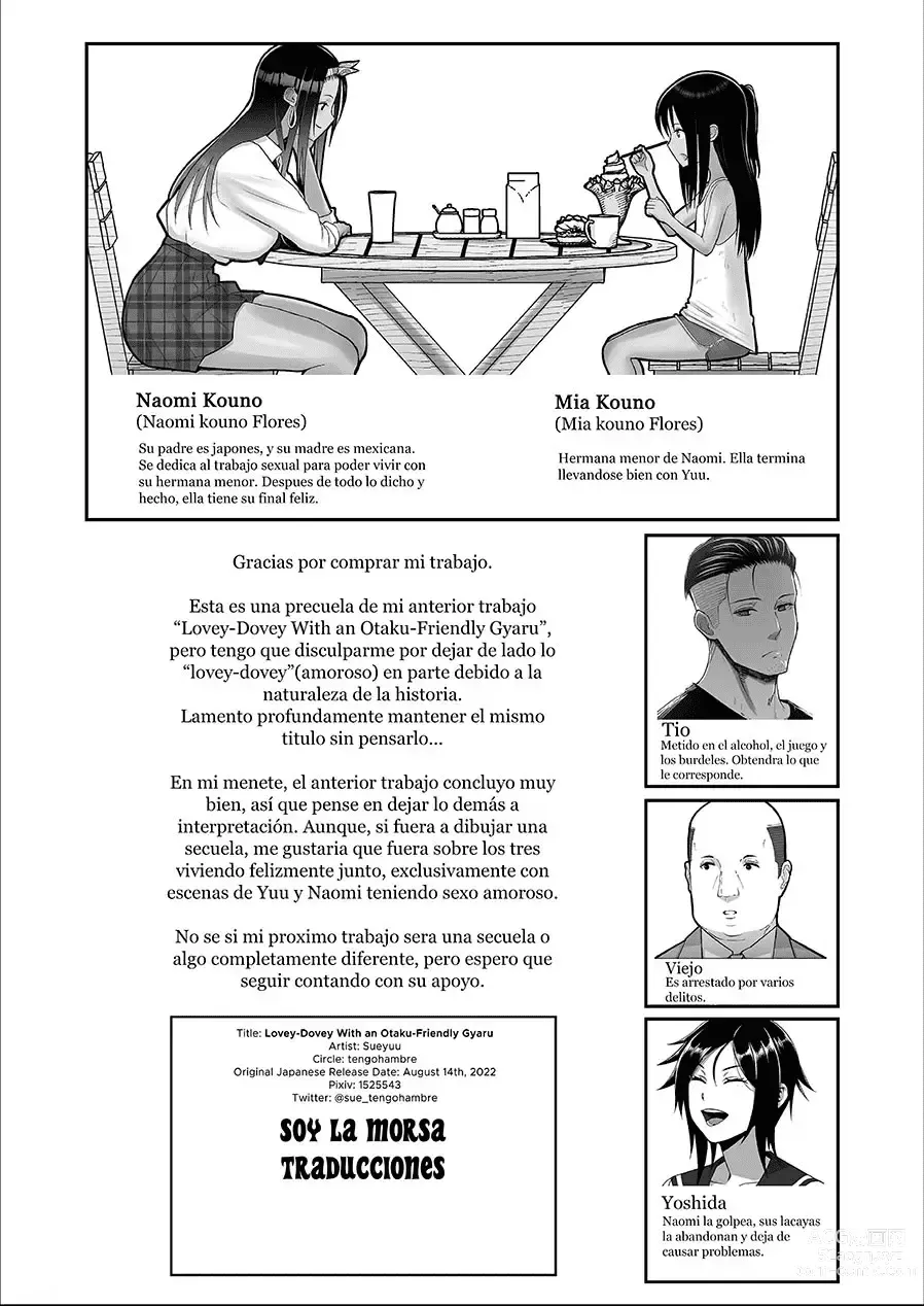 Page 54 of doujinshi am0roso con una gyaru amigable c0n los 0takus precuela