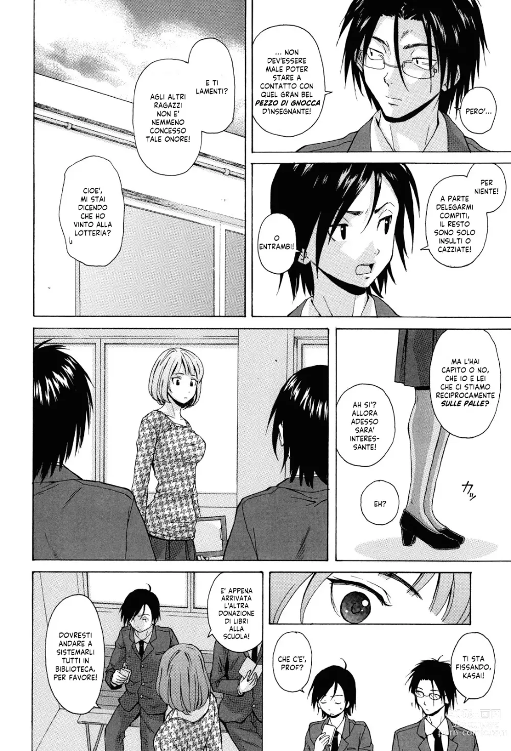 Page 11 of manga Sei Gentilmente Desiderato dalla tua Prof (decensored)